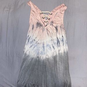 Tye Dye dress or bathing suit cover up